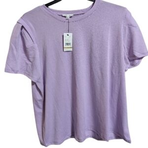 Skinnygirl Women's Top Sz 3X Purple Short Sleeve